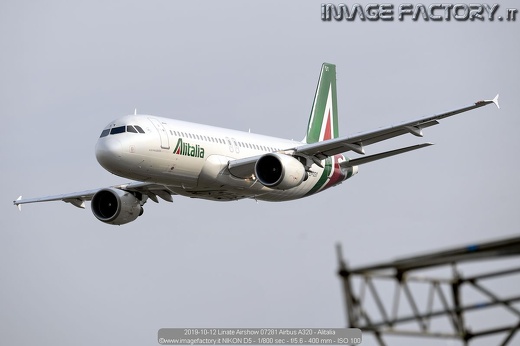 2019-10-12 Linate Airshow 07281 Airbus A320 - Alitalia